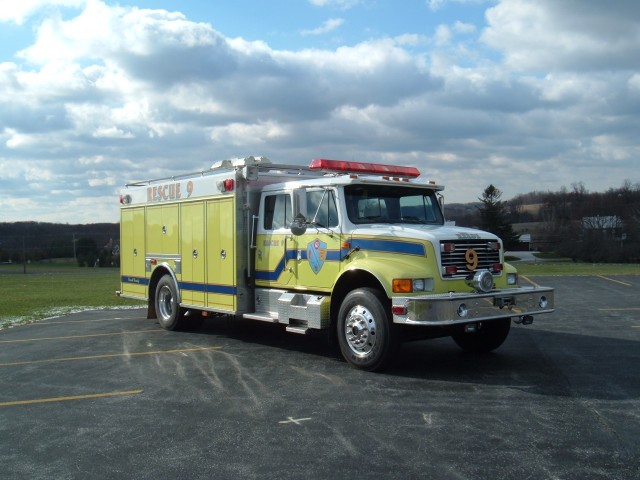 Rescue 9 - 1993 International - Retired 2009